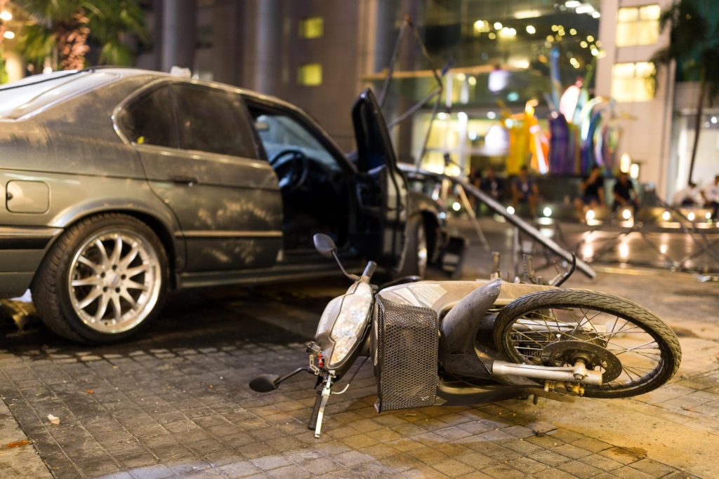 Norwalk Towing & Roadside Assistance - Motorcycle Towing Norwalk CT 2 motorcycle fell down beside the car